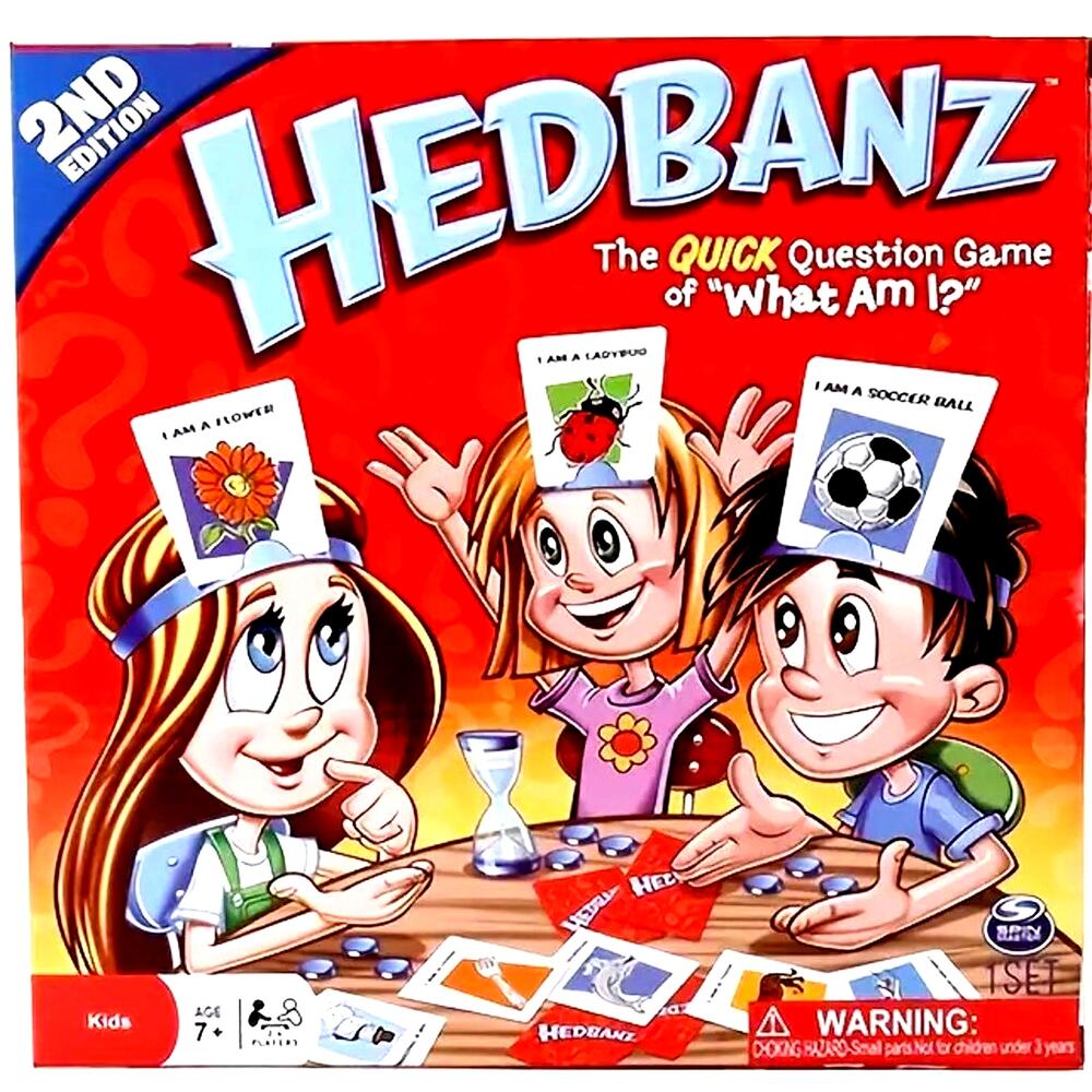 Hedbanz: A Quick Question Picture Guessing Family Game for Game Night